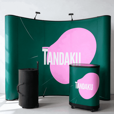 Pop-Up Backdrop 3×3, Hard Case (Frame Only)