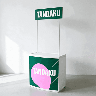 Promotion Counter with Printed Front