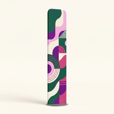 Tension Fabric Tower (Oblique)