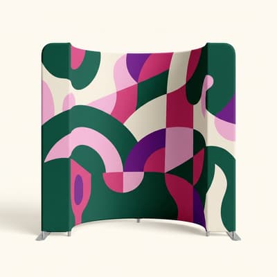 Tension Fabric U Shape Backdrop