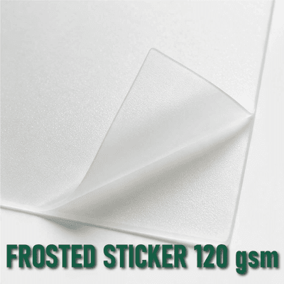 Frosted Sticker 120micron