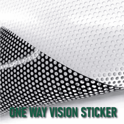 One Way Vision Sticker 180micron