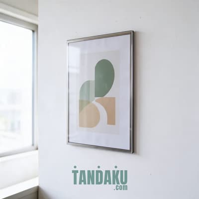 Magnetic Display Board — Platinum Silver