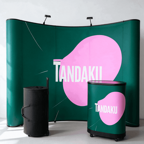 Pop-Up Backdrop Display - illustrative product example