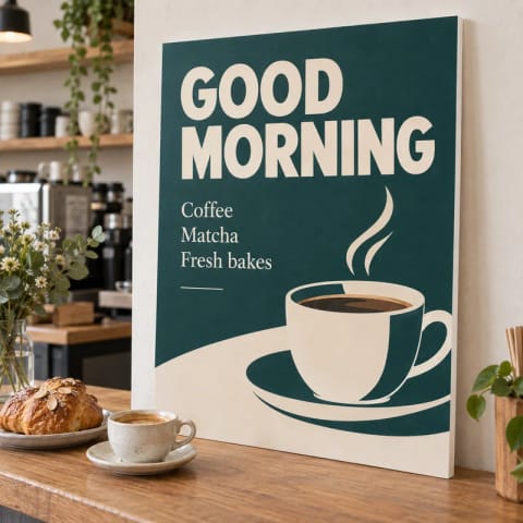 PVC Foamboard — Shop signs, menus & everyday displays