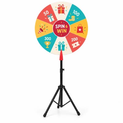 Lucky Spin Stand (fixed arrow from bottom)