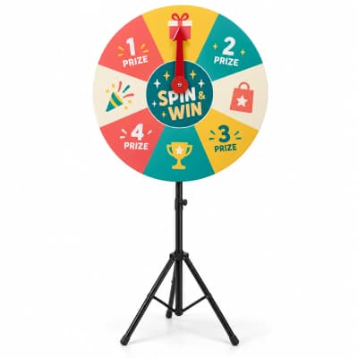 Lucky Spin Stand Premium (Adjustable Arrow)
