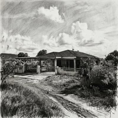 Charcoal Drawing example