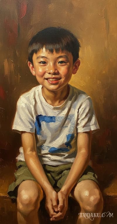 Oil Painting Classic example