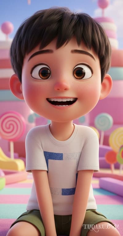 Pixar 3D Style example