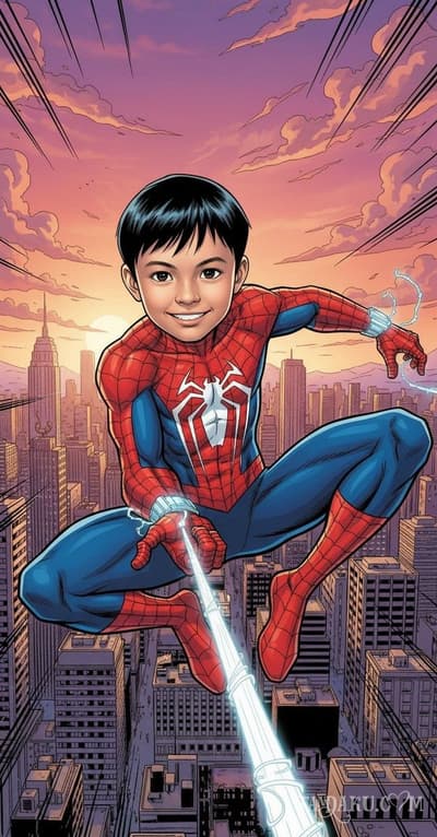 Spiderman Hero example