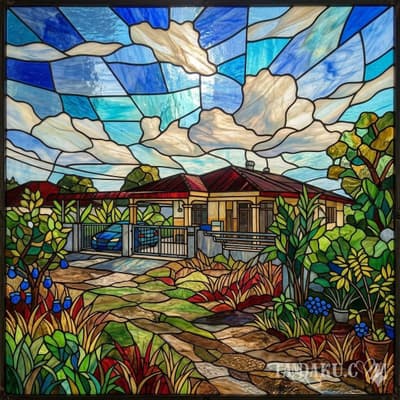 Stained Glass example