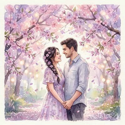 Watercolor Romance example