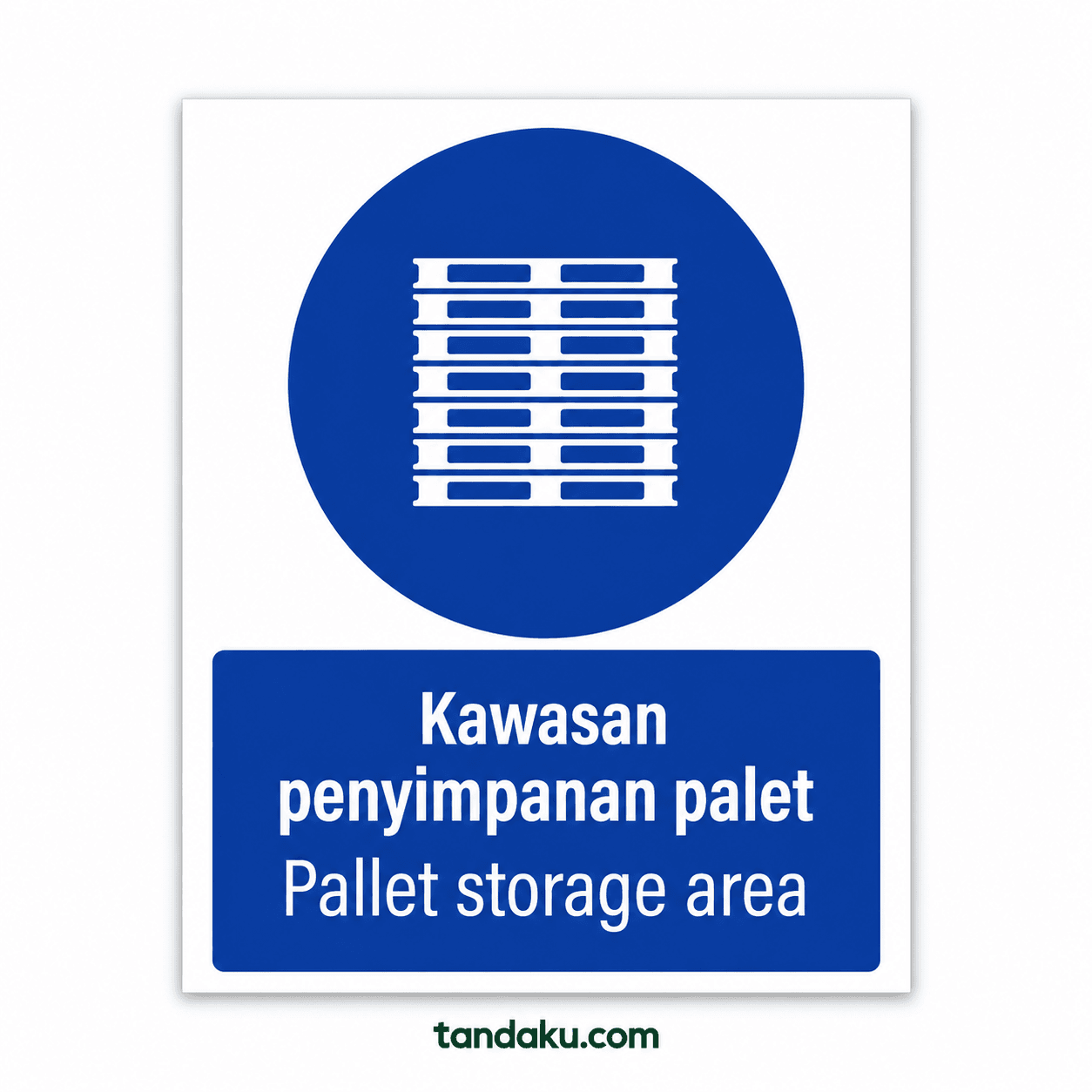 Tandaku.com PPE Safety Signboard | Wear Helmet Eye Protection Vest | Papan Tanda Keselamatan