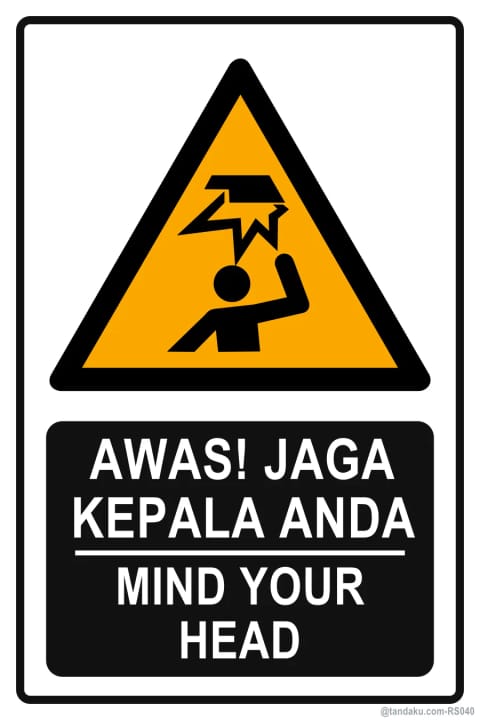Caution Mind Your Head