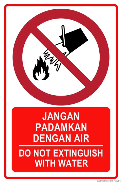 Do Not Extinguish With Water