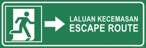 Emergency Escape Route