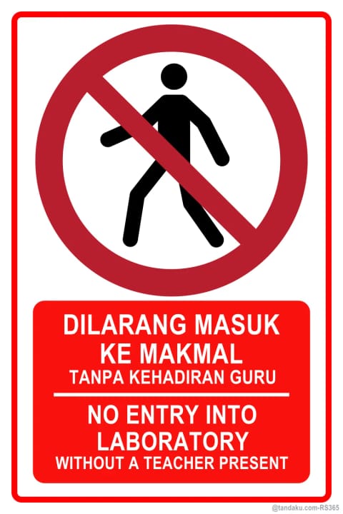 Lab No Entry Without Teacher