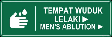 Masjid Wudhu Men Arrow Right