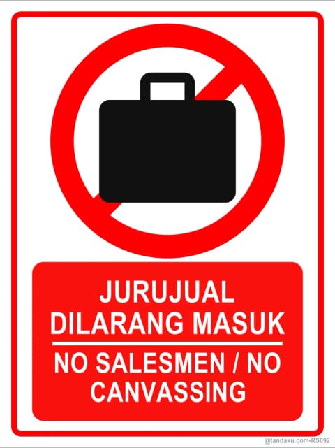 No Salesmen