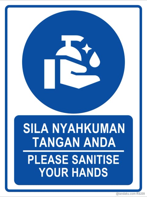 Please Sanitise Hands