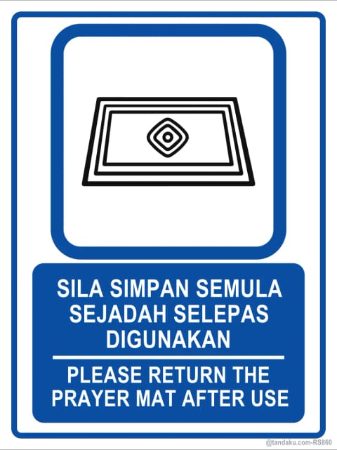 Return Prayer Mat After Use