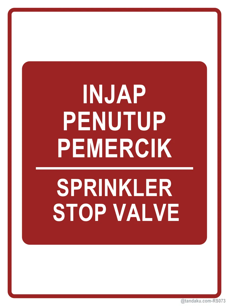 Sprinkler Stop Valve