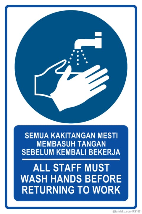 Staff Wash Hands