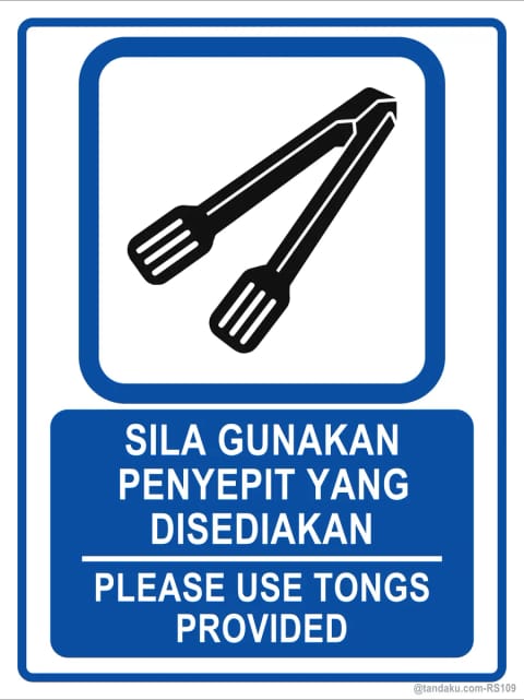 Use Tongs