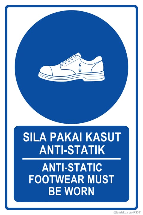 Wear Antistatic Footwear
