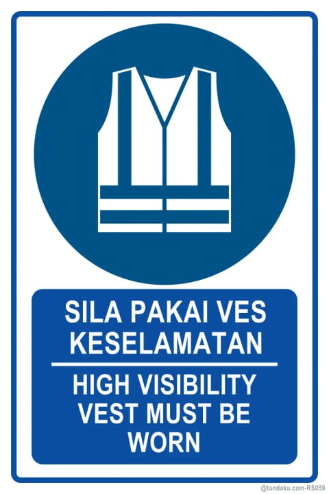 Wear Safety Vest