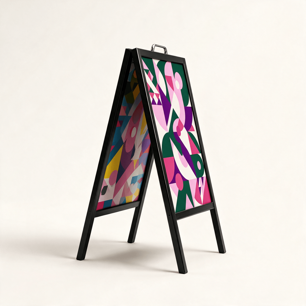 A-Frame Display Stand 80×120 (Heavy)