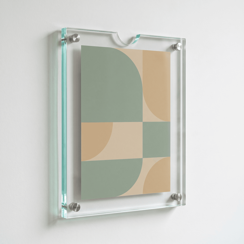 Acrylic Pocket Frame 10mm + 5mm