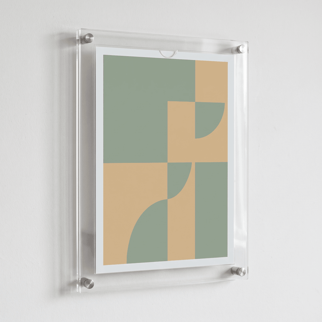 Acrylic Pocket Frame 3mm + 3mm