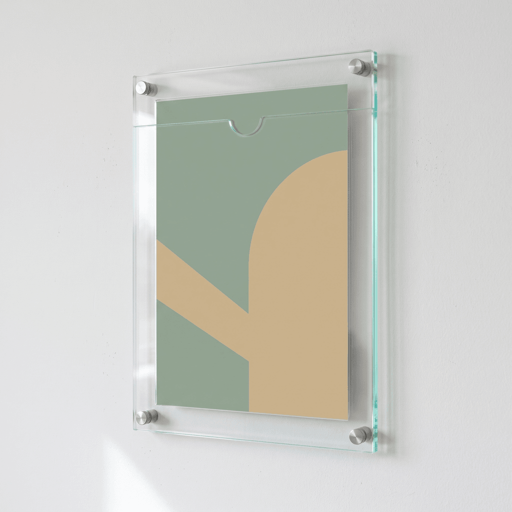 Acrylic Pocket Frame 5mm + 5mm