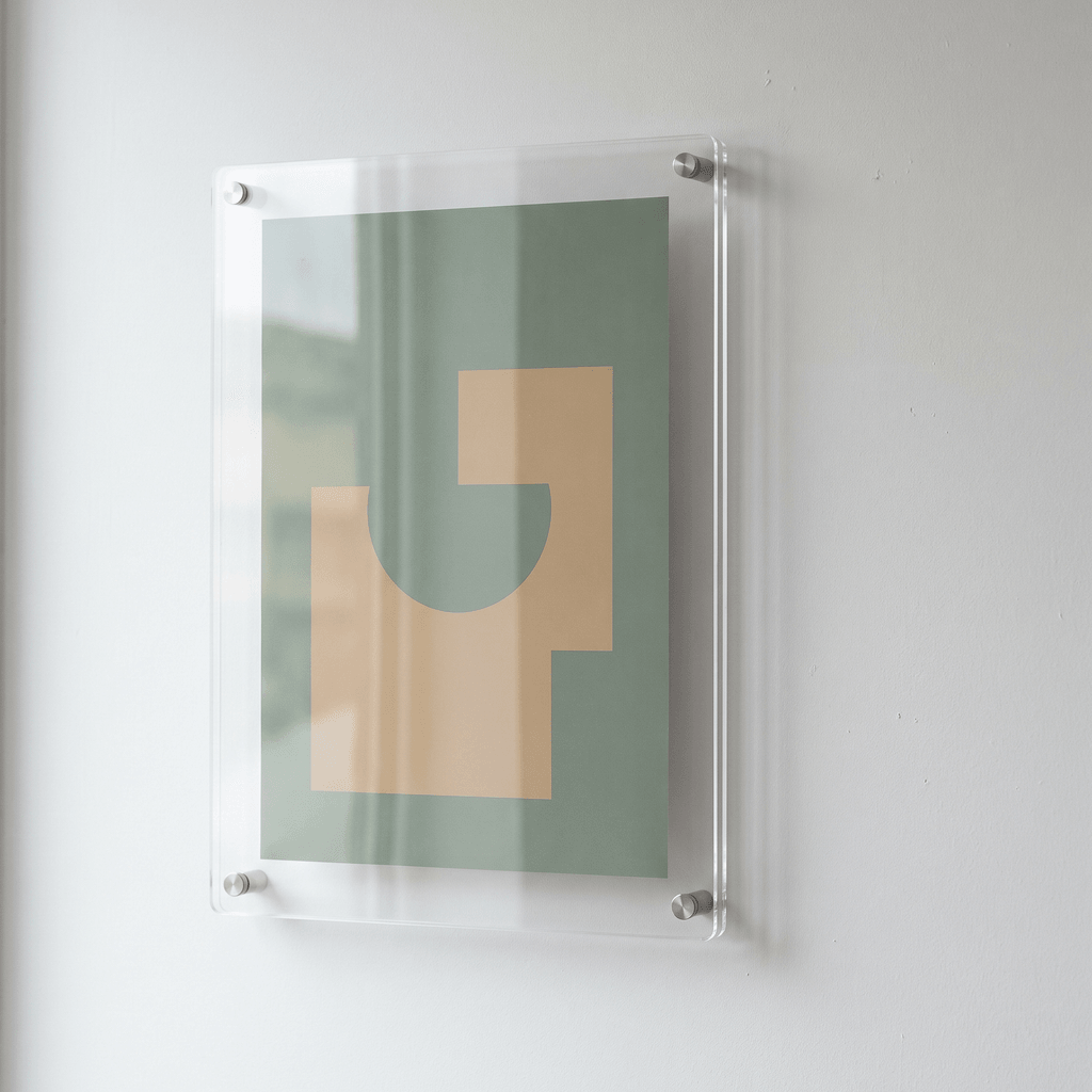 Acrylic Sandwich Frame 3mm + 3mm
