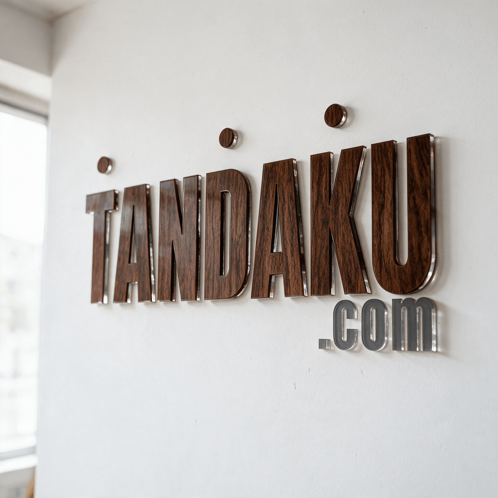 3mm Walnut Wood-Look Acrylic