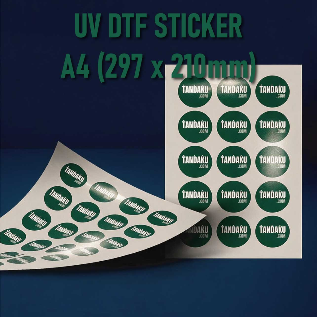 UV DTF Sticker (A4 Sheet)