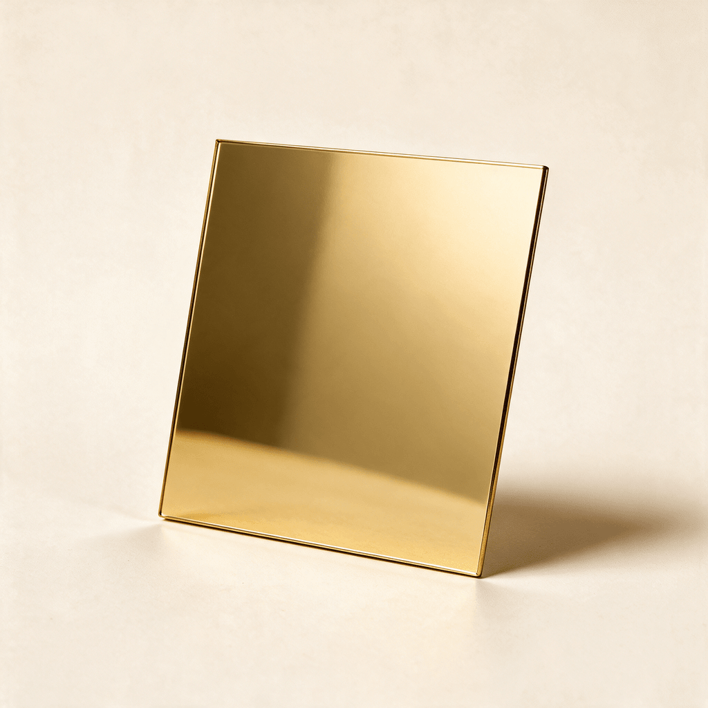 Stainless Steel Sheet 1mm — Gold Mirror