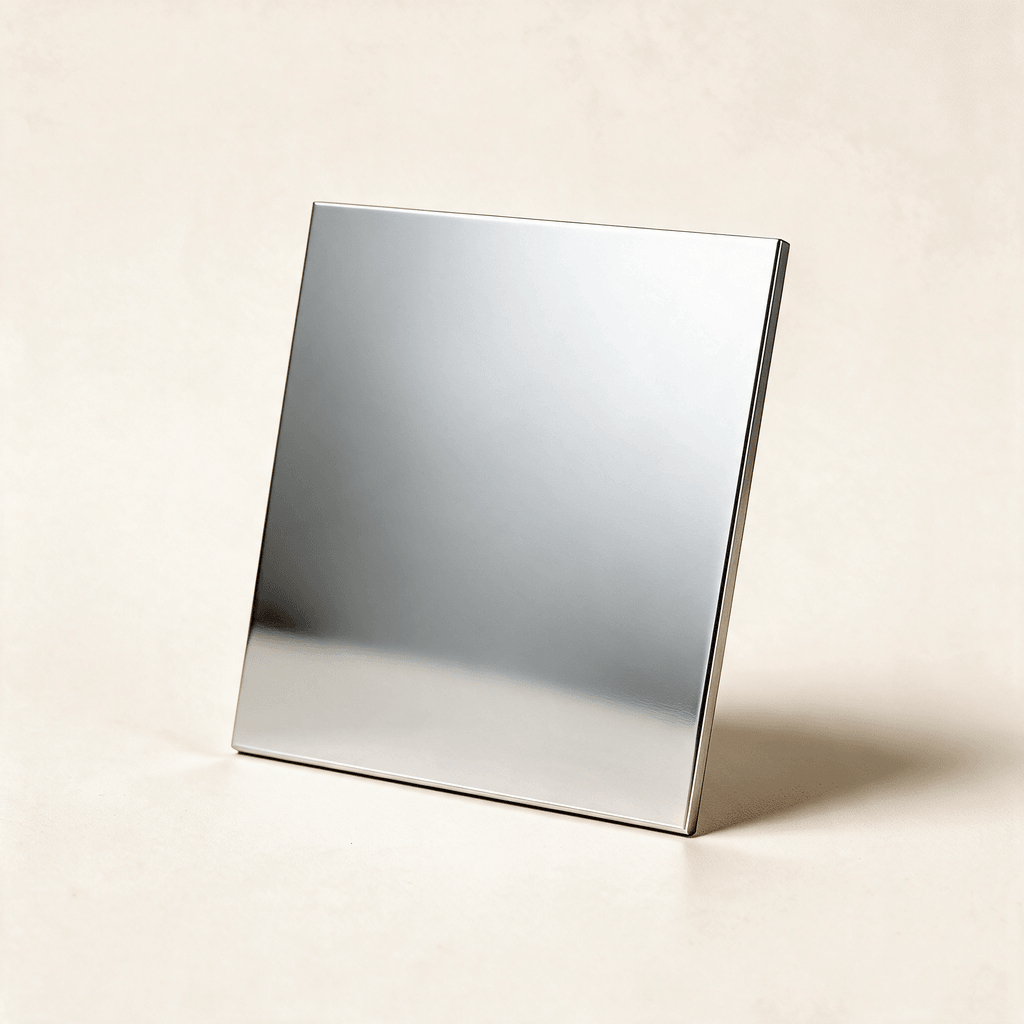Stainless Steel Sheet 1mm — Silver Mirror