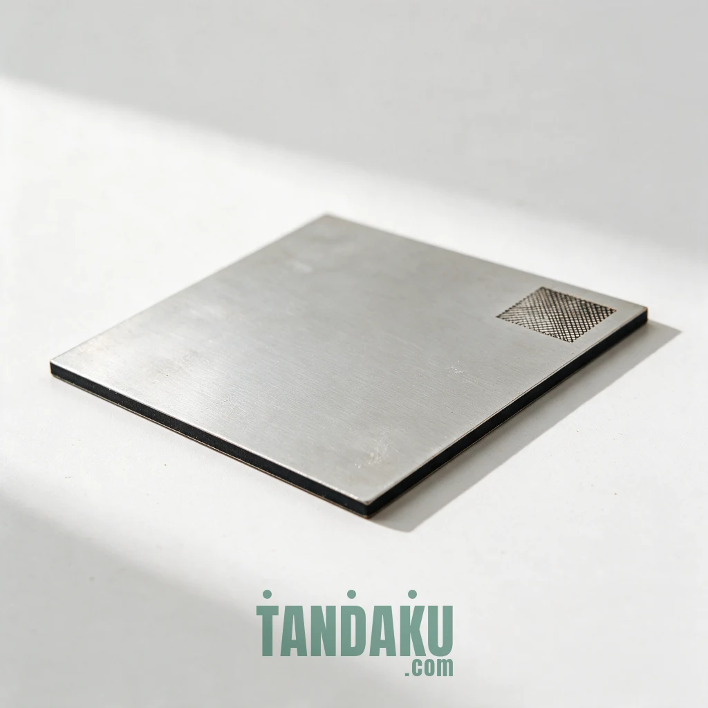 1.5mm laser bord - Silver Mate