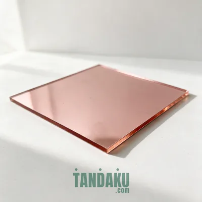 2mm Rose Gold mirror Acrylic