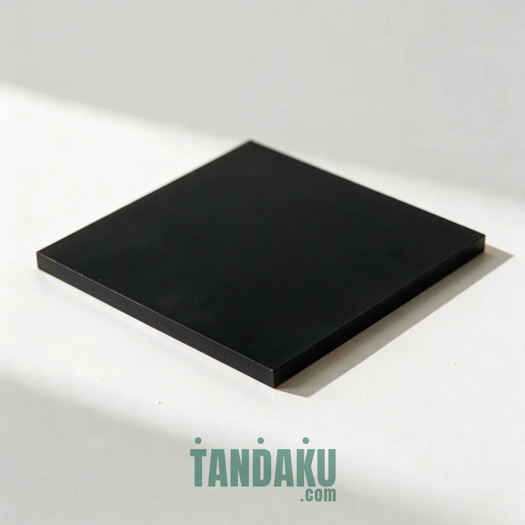 3mm Matte Black Acrylic