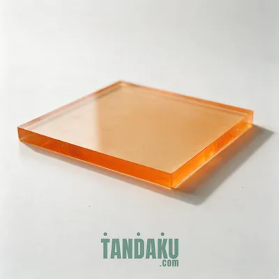 3mm Tinted Orange Acrylic