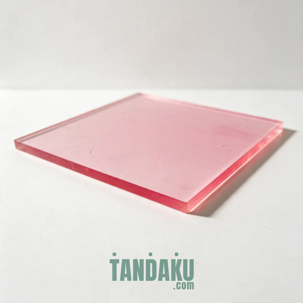3mm Tinted Pink Acrylic