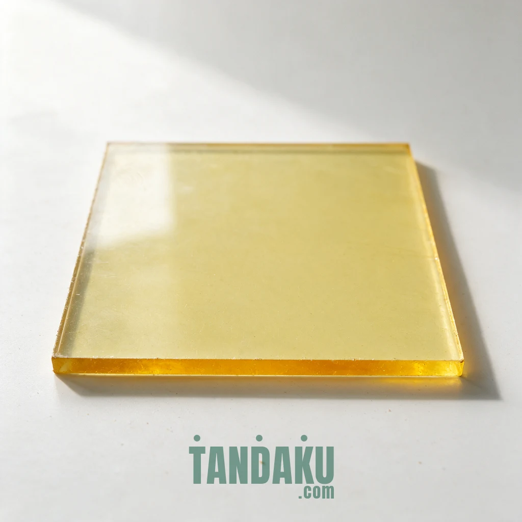3mm Tinted Yellow Acrylic