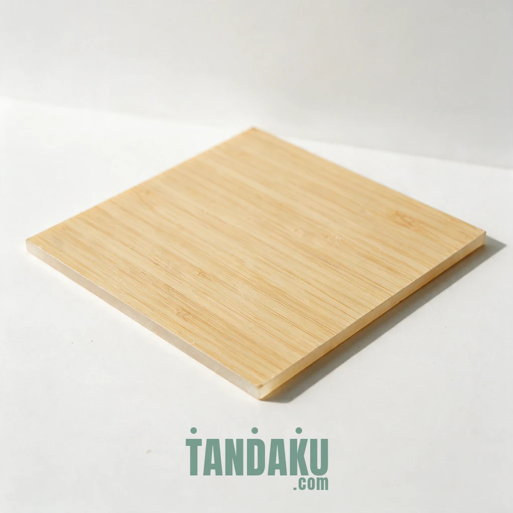 3mm Wood Colour (Light Bamboo) Acrylic Sheet