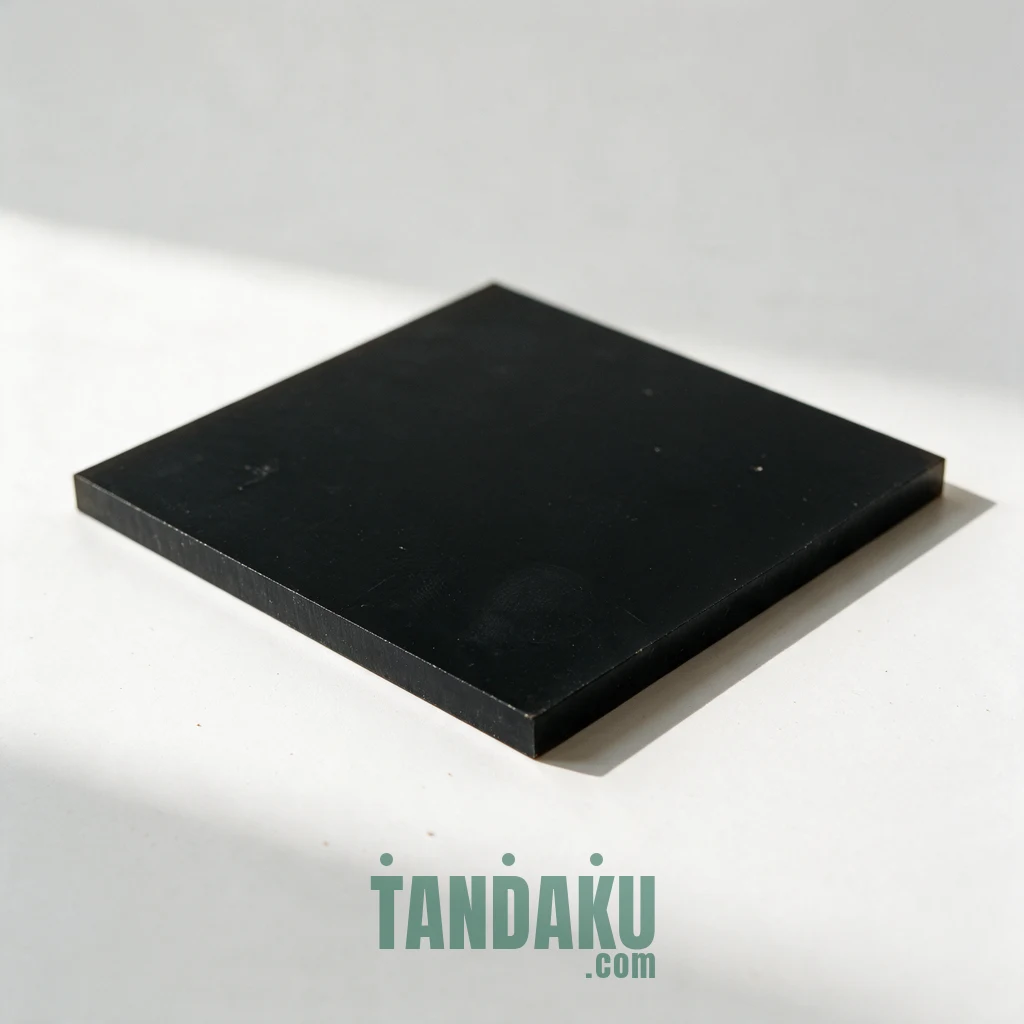 5mm Matte Black Acrylic