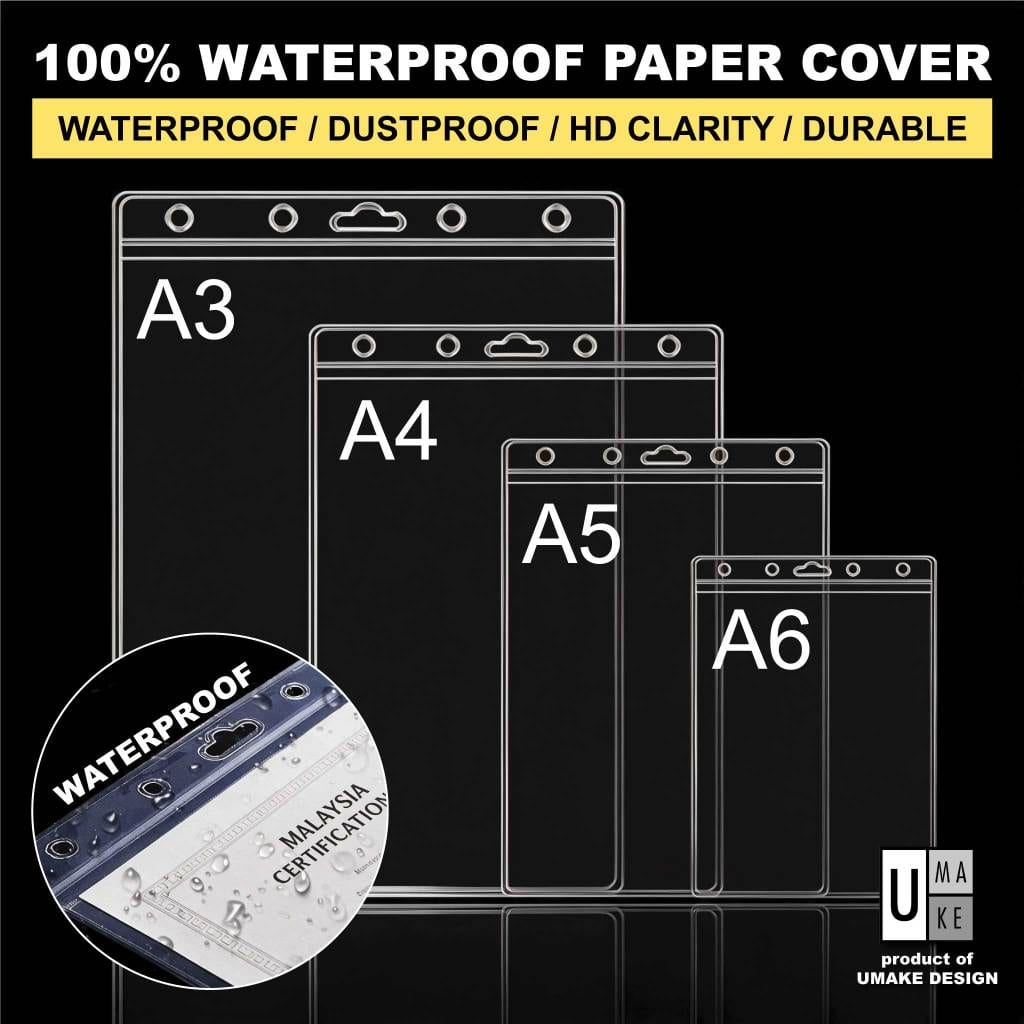 Waterproof Wall Certificate Protector — Waterproof Wall Certificate Protector