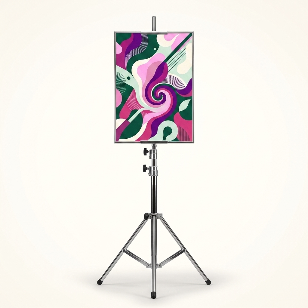 Tripod Poster Stand (Economy)